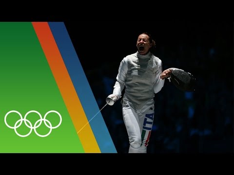 Valentina Vezzali's Fencing bronze at London 2012 | Epic Olympic Moments