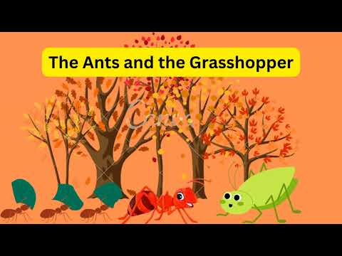 The Ants and the Grasshopper | English story | Moral story | story for kids