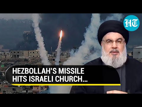 Hezbollah Fires Anti-Tank Missile At Church In Northern Israel; IDF Jets Strike Lebanon | Watch