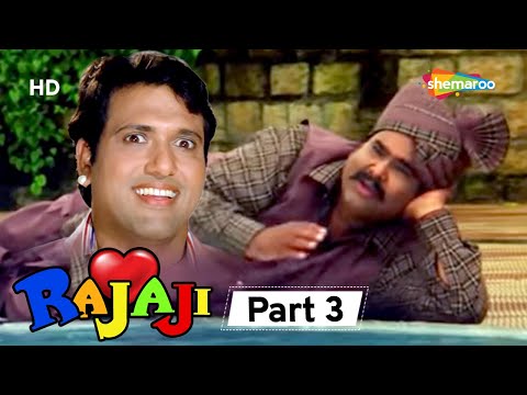 Rajaji - Superhit Bollywood Comedy Movie - Part 03 -  Govinda | Kader Khan | Raveena Tandon