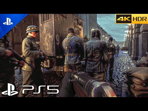 (PS5) Siege of Stalingrad 1942 | Immersive Realistic Ultra Graphics Gameplay[4K60FPSHDR]Call of Duty