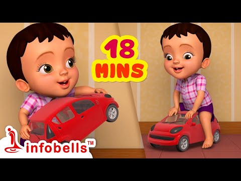 Chitti ki Car Chali Zoom Zoom Zoom - Vehicle Toys | Hindi Rhymes for Children | Infobells