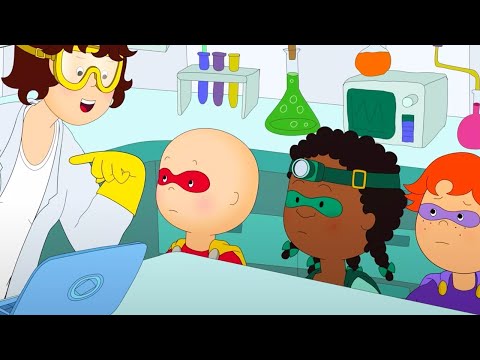 Caillou and the Science Experiments | Caillou Cartoon