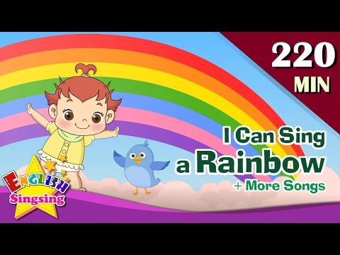 I Can Sing a Rainbow + More Nursery Rhymes | 50 Kids songs with lyrics | English animation