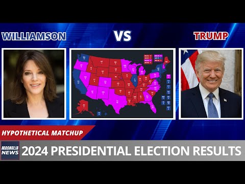 2024 Presidential Election Williamson VS Trump Hypothetical Prediction 