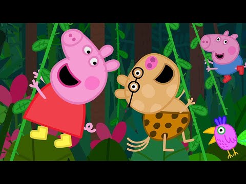 Peppa Pig English Episodes | Peppa Pig's Holiday Jungle Song