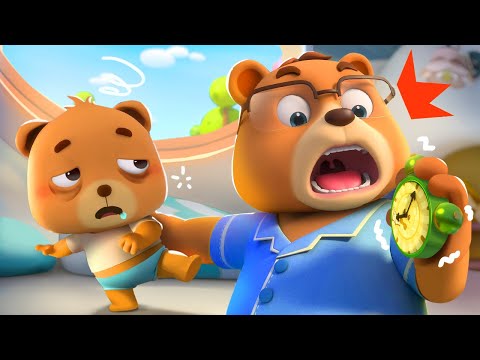 The Bear Babies Overslept! | The Bears Family | Cartoons | Cartoon for Kids | BabyBus