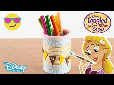 Tangled: The Series | Pen Pot Tutorial ✒️ ✏️  | Official Disney Channel UK