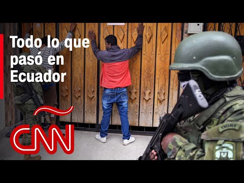 Resumen de la violencia en Ecuador: fuga, ataque a canal de TV y decreto de conflicto armado interno