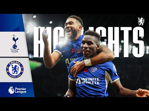 Tottenham 1-4 Chelsea | HIGHLIGHTS | Premier League 2023/24