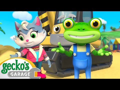 💰 Searching for Buried Treasure! | Gecko's Garage | Kids Cartoons | Fun Videos for Children