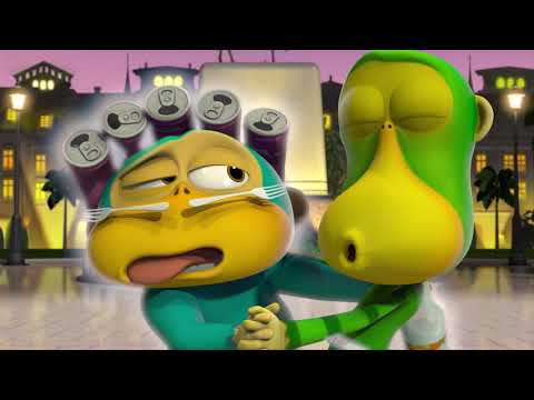 Cartoons For Children - Alien Monkeys - Animation For Kids