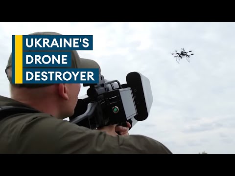 The anti-drone gun giving Ukraine an advantage over Russia