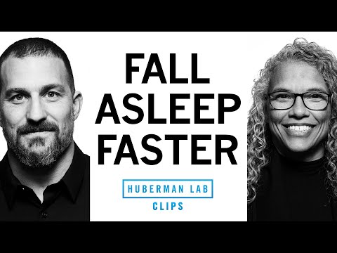 How to Fall Asleep Faster | Dr. Gina Poe &amp; Dr. Andrew Huberman