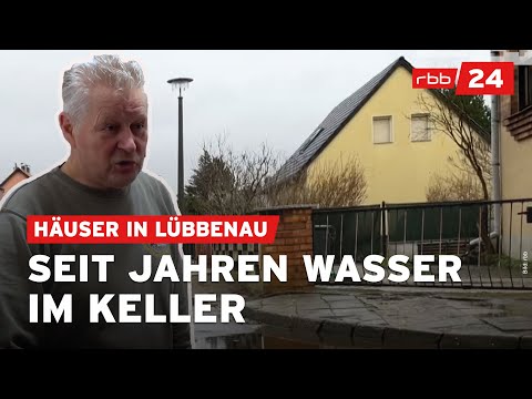 Nasse Keller: Siedlung in L&uuml;bbenau hat ein Wasserproblem