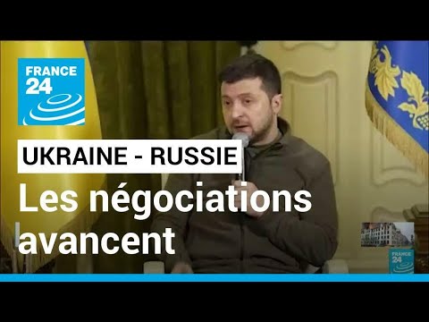 Zelensky : Une approche &quot;fondamentalement diff&eacute;rente&quot; de Moscou &bull; FRANCE 24