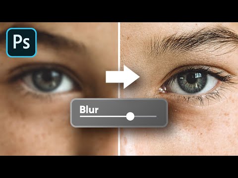 Increase Blur to Sharpen Better? - Photoshop Trick