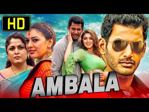 Ambala (HD) - Vishal Blockbuster Hindi Dubbed Movie | Hansika Motwani, Ramya Krishnan, Santhanam