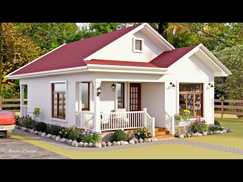 Beautifully Designed Small House With Floor Plan