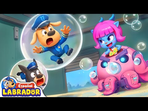 🔍Sheriff Labrador - Robot Dinosaurio Aterrador 🦖 | EP 93 | Videos de Ni&ntilde;os | BabyBus en Espa&ntilde;ol