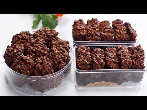 No Flour, No Chocolate, No Butter. Simple And Easy Crunchy Choco Snack..........Trending recipes