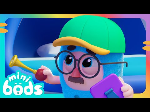 Minibods Clown | Minibods Baby Oddbods | Funny Educational Cartoons For Kids