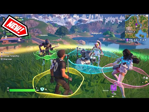 Fortnite &quot;Jam Loops&quot;: How To Create YOUR Band &amp; Remix ANY Song In Battle Royale! (FULL GUIDE)