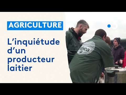 Col&egrave;re agricole : portrait d'un producteur laitier mobilis&eacute;