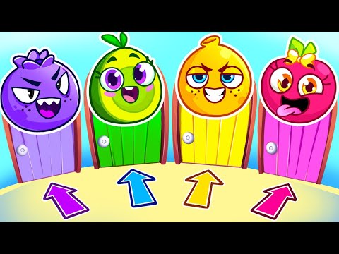 Magic Doors ✨ | Escape! Funny Kids Songs And Nursery Rhymes by VocaVoca Berries🖼️🚪🛏