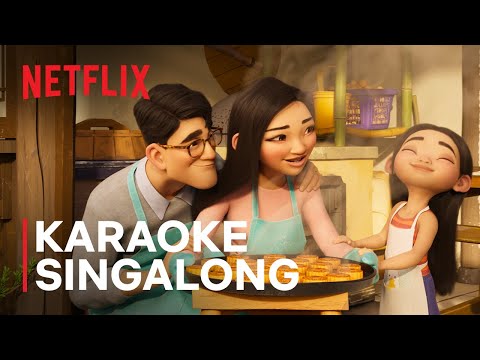 &quot;Mooncakes&rdquo; Karaoke Sing Along Song 👩&zwj;🍳 Over the Moon | Netflix After School