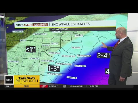 KDKA-TV Evening Forecast (1/4)