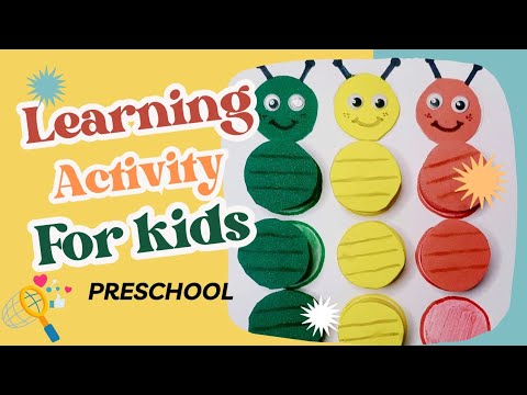 learning activity for toddlers / preschool activities / preschool mind boosting game