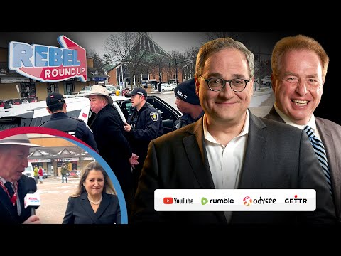 SPECIAL BROADCAST: David Menzies and Ezra Levant on yesterday's brutal arrest by Freeland's RCMP