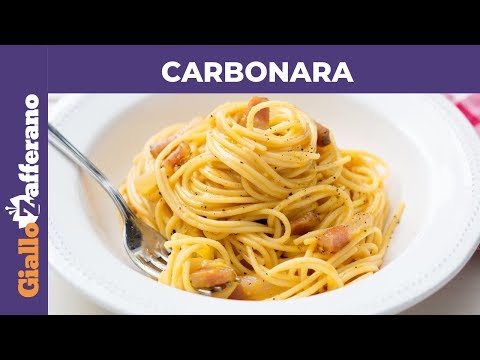 ITALIAN CARBONARA: TRADITIONAL ITALIAN RECIPE