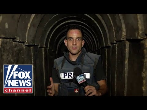 WATCH: Inside a Hamas tunnel under Gaza hospital