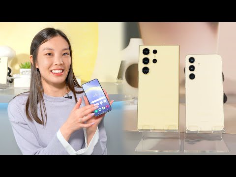 Galaxy S24 Ultra &amp; S24 First Impressions | AI Magic? ✨