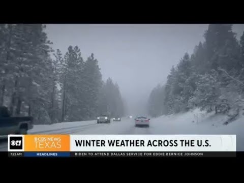 Winter weather pummels parts of U.S.