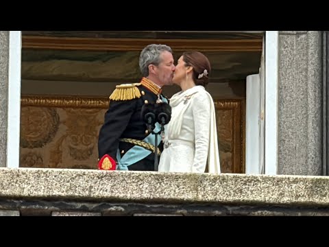 Denmark welcomes King Frederik (and Queen Mary!) with enthusiasm