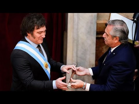 Argentine : l'ultralib&eacute;ral Javier Milei investi pr&eacute;sident