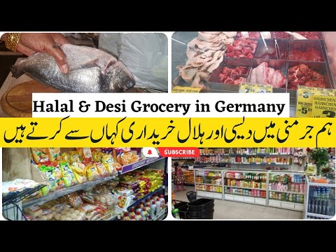 Halal Grocery and Meat Shopping in Berlin Germany