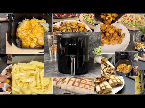 Recettes Du Quotidien Simples et Rapides Avec le Airfryer ✨Comment R&eacute;ussir Des Frites Croustillantes