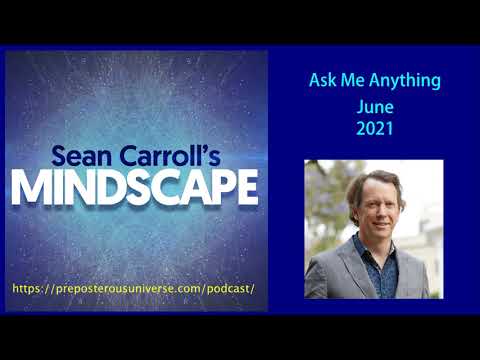 Mindscape Ask Me Anything, Sean Carroll | June 2021