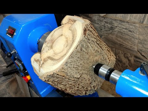 woodturning live edge chocolate container step by step