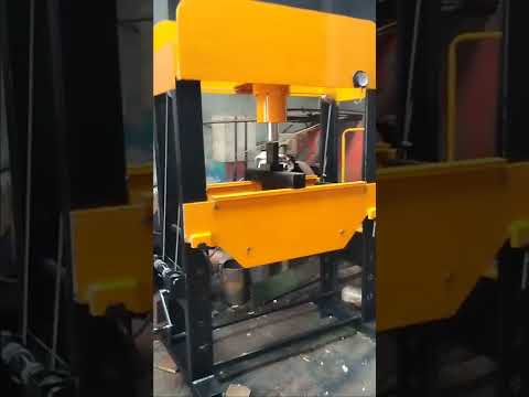 POWER OPERATED HYDRAULIC PRESS MACHINE