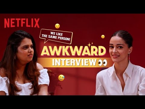 Ananya Panday&rsquo;s MOST AWKWARD Interview With 