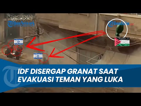 Ditembak hingga Dilempar Granat! DETIK-DETIK Tentara Israel Disergap Pejuang Palestina di KhanYounis