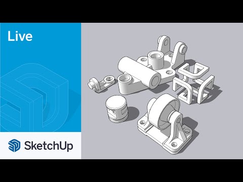 Modeling Machine Parts with Aaron, Live!