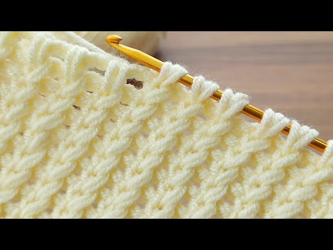 👌Wow....!!! ⚡ A legendary Tunisian crochet Very easy Tunisian crochet pattern 