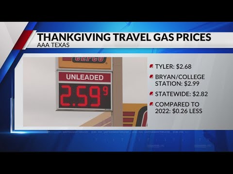 Tyler gas prices lowest in the state, Texas has cheapest nationwide