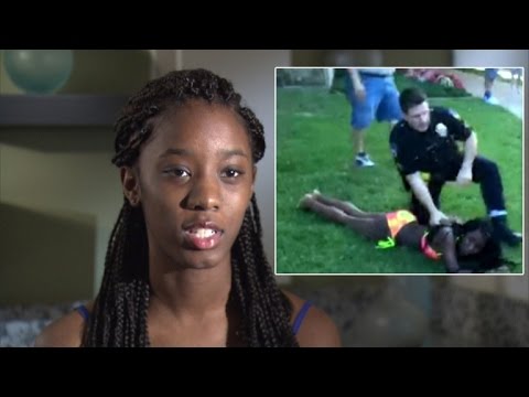 Teen Angry That Cop Wasn't Charged For Wrestling Her To Ground at Pool Party